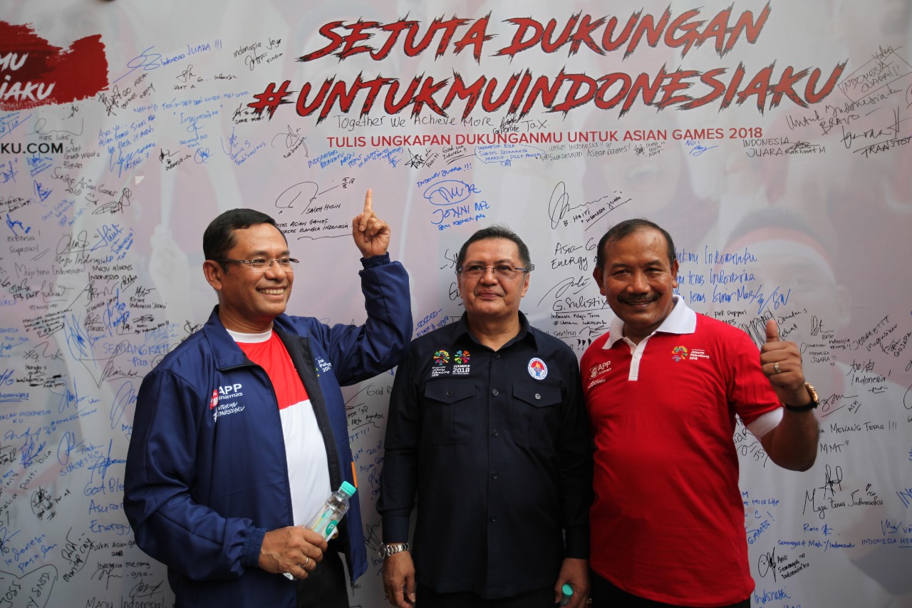 Jangkitkan Demam Asian Games, Sinar Mas Perkuat Dukungan #UntukmuIndonesiaku