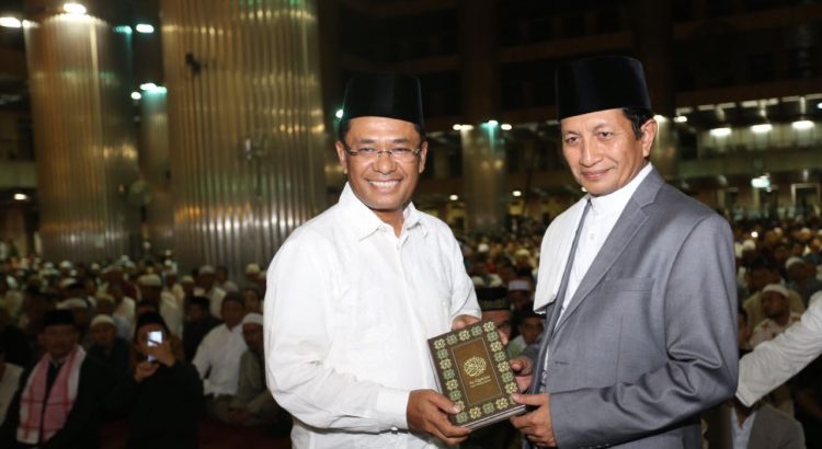 Awali Ramadan, Sinar Mas Wakafkan Alquran bagi Masjid Istiqlal