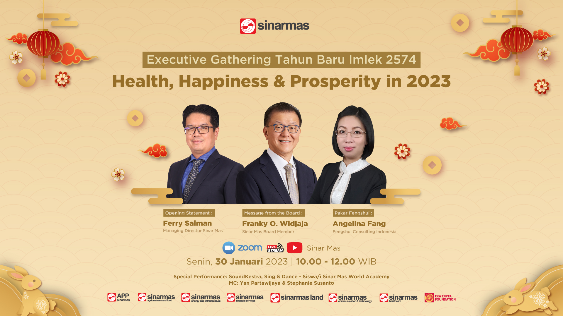Silaturahmi Keluarga Sinar Mas dalam Sinar Mas Executive Gathering 2023
